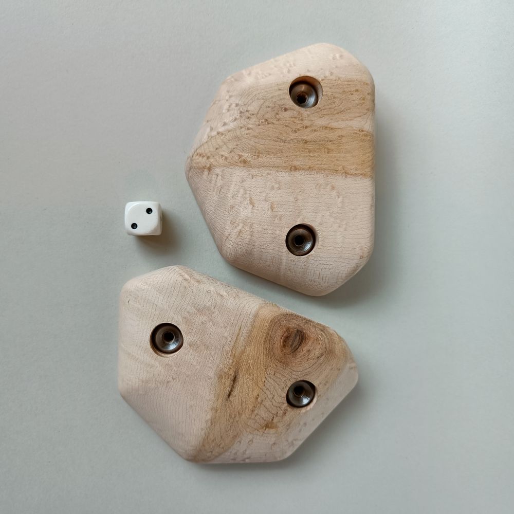 Vogelaugen-Ahorn Leisten (symmetrisch)
