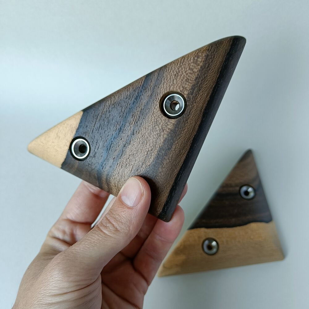 Flache Leisten aus Ziricote