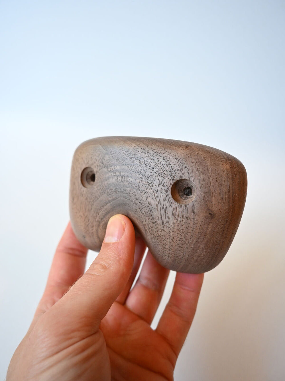 Crimp with Thumb – Walnut
